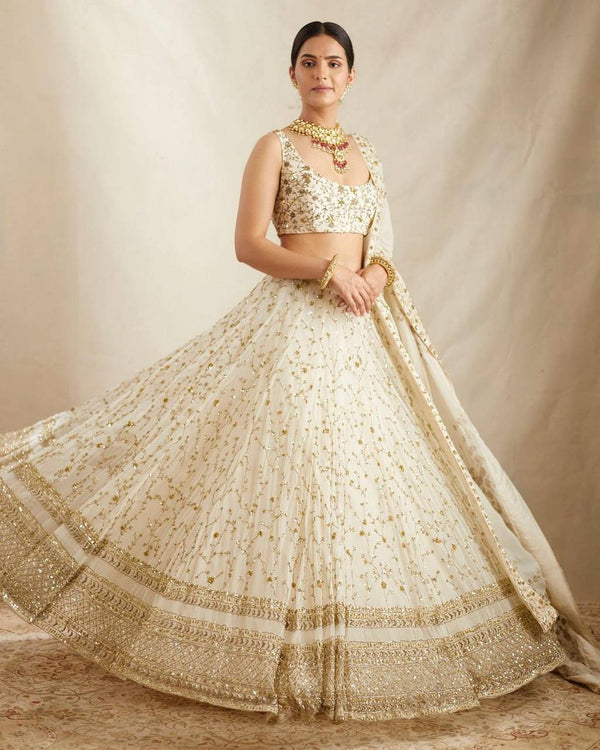 Presenting New Wedding Collection Lehenga Choli With Full Heavy Embroidery Sequence Work